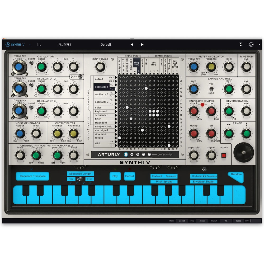 Arturia Synthi V License | British Silver Machine