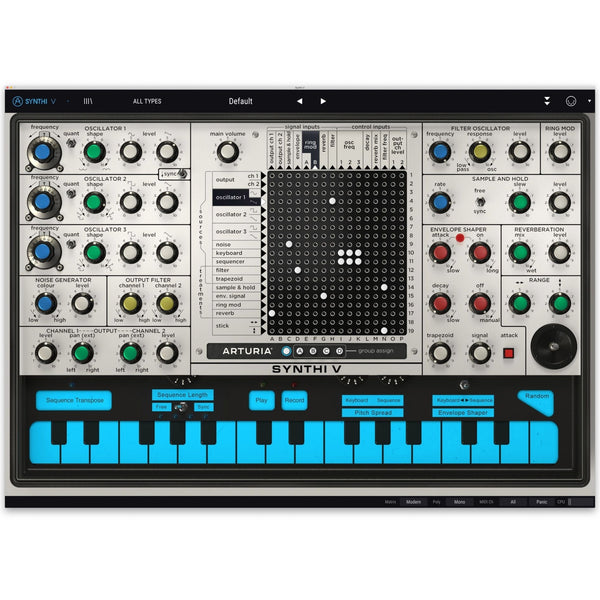 Arturia Synthi V License | British Silver Machine