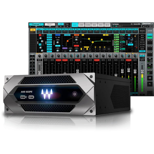 Waves CMBAXISLV64 eMotion LV1 64-Channel Mixer axis scope
