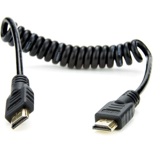 Câble HDMI Atomos Coiled de 30 cm (pleine taille à pleine taille)
