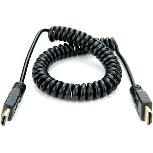 Câble HDMI Atomos spiralé pleine taille 50cm