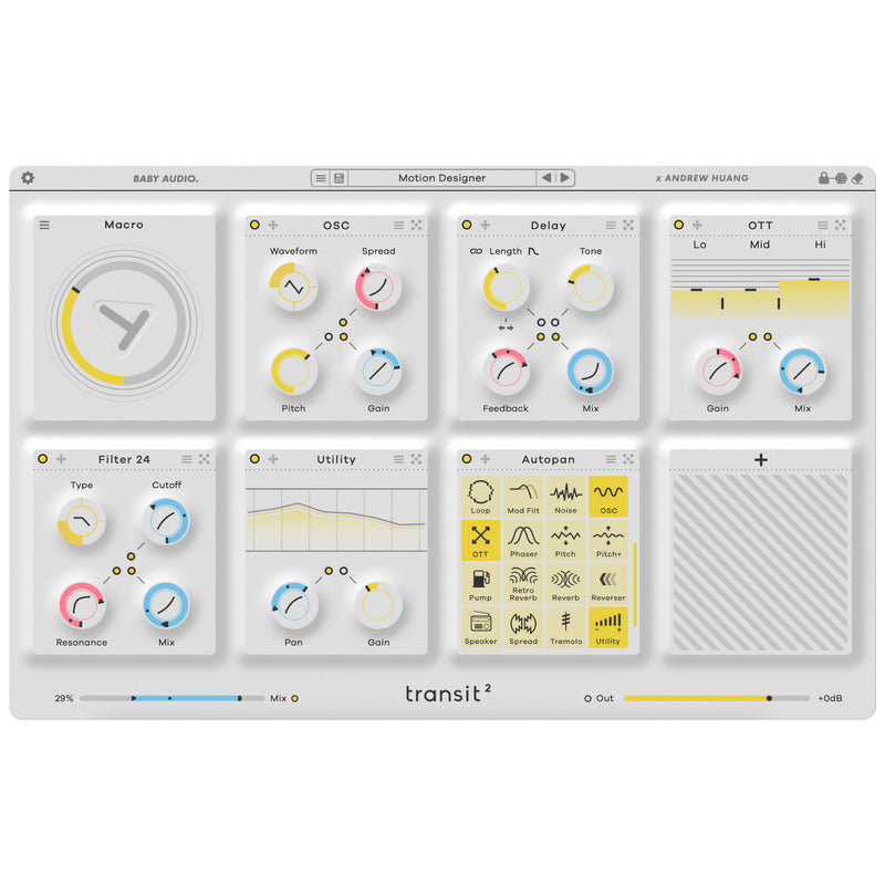 Baby Audio Transit 2 - Motion Effects Playground Plugin