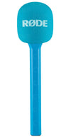 Rode Interview GO Handheld Mic Adapter for Wireless Clip-On Transmitter - Blue