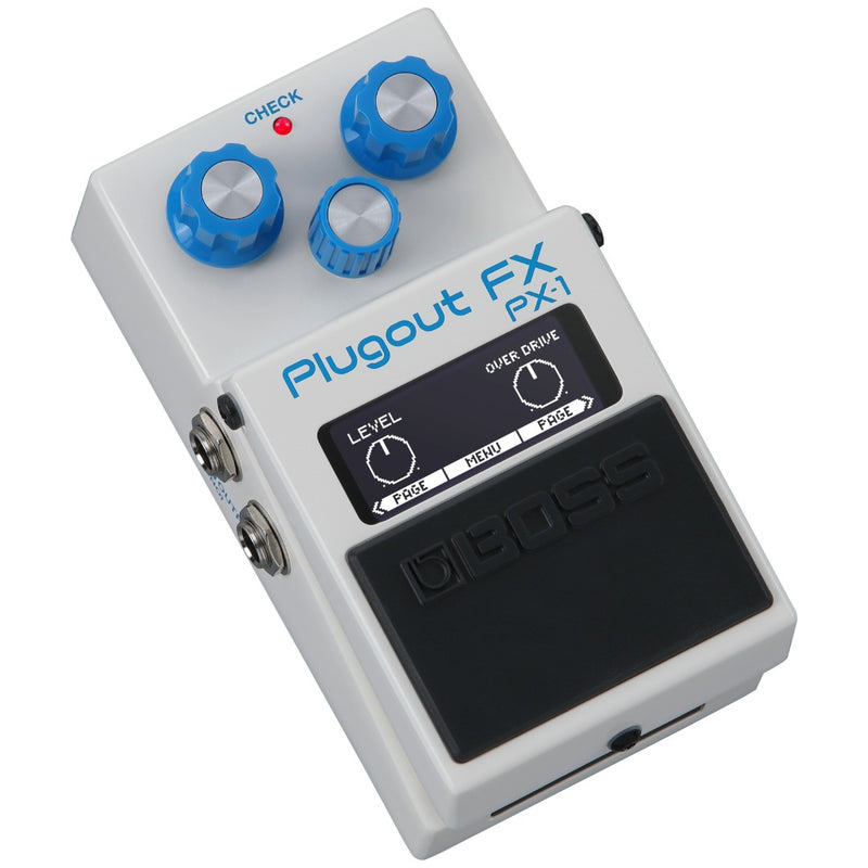 Boss PX-1 Plugout FX -Customizable Multi-FX Guitar Pedal with 8 Preloaded FX
