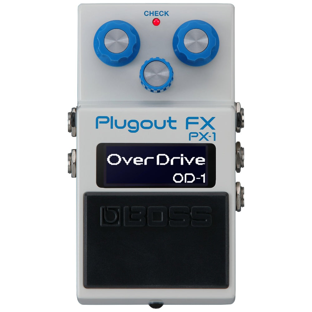 Boss PX-1 Plugout FX -Customizable Multi-FX Guitar Pedal with 8 Preloaded FX