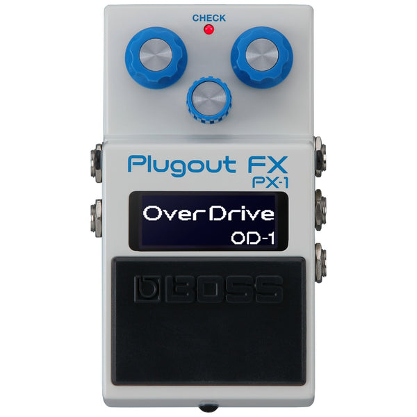 Boss PX-1 Plugout FX -Customizable Multi-FX Guitar Pedal with 8 Preloaded FX