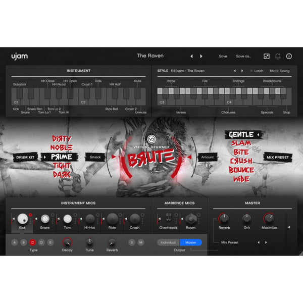 UJAM Virtual Drummer BRUTE