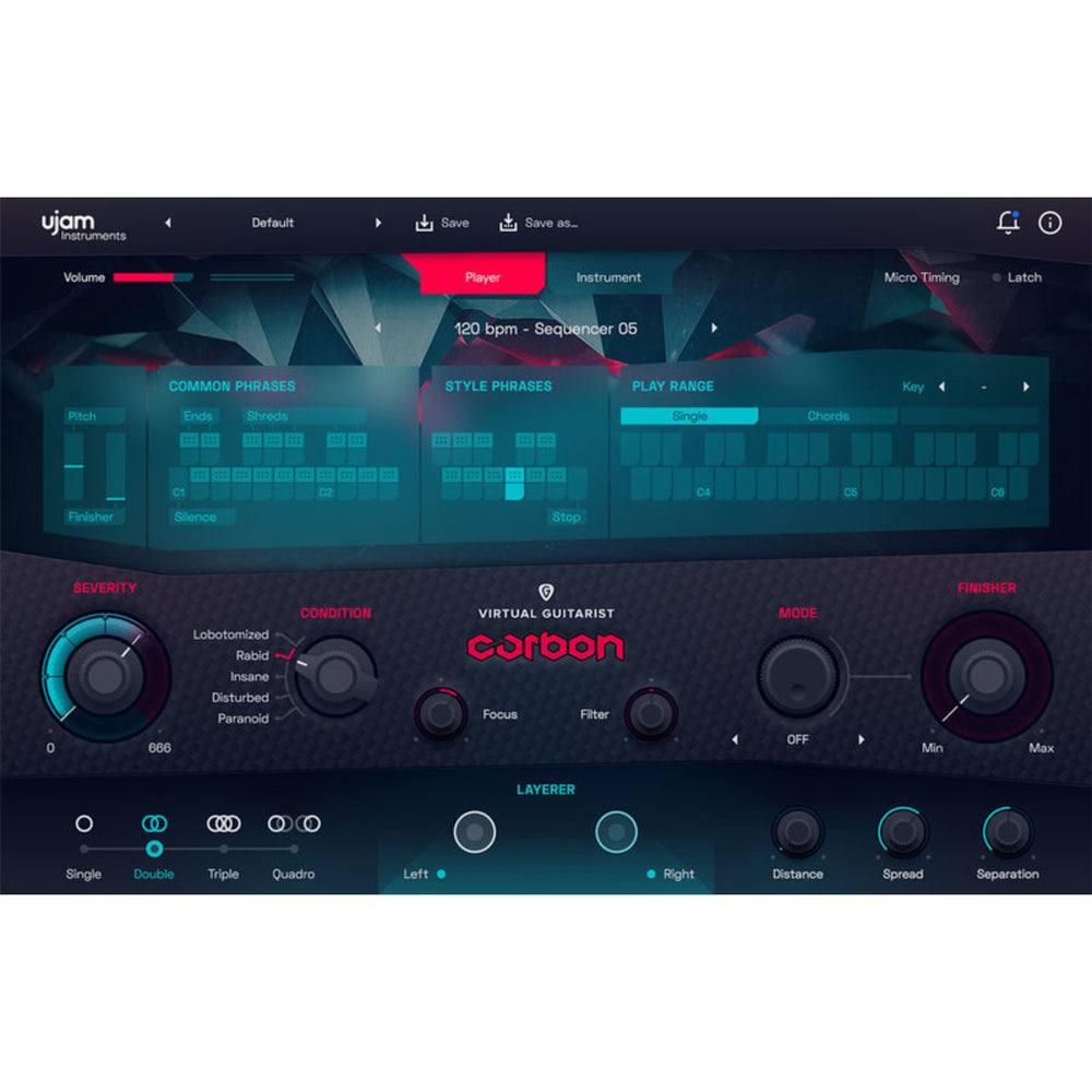 UJAM Virtual Guitarist CARBON