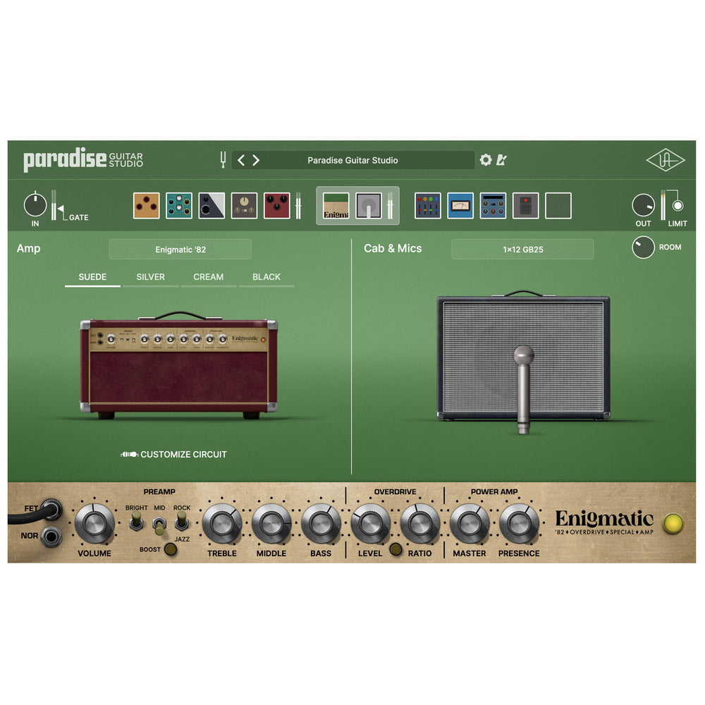 Universal Audio Paradise Crossgrade from Showtime '64 Tube Amp