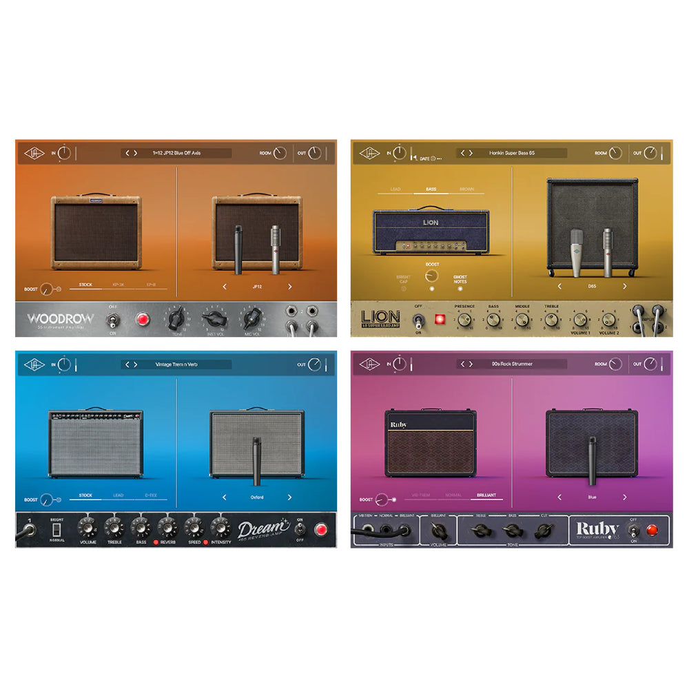 Universal Audio UAD Guitar Bundle