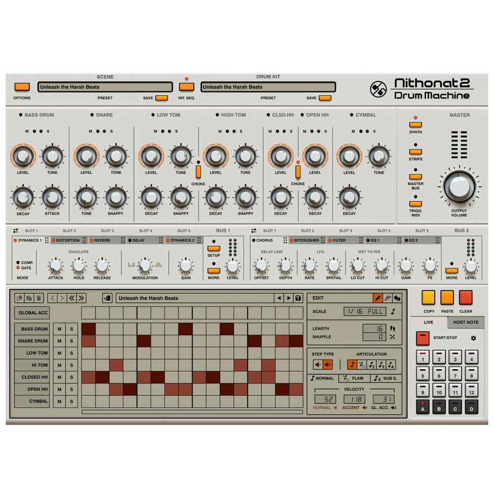 D16 Nithonat 2 - Superb TR-606 Emulation Plugin