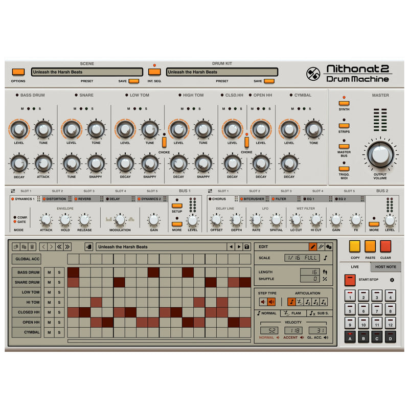 D16 Nithonat 2 - Superb TR-606 Emulation Plugin