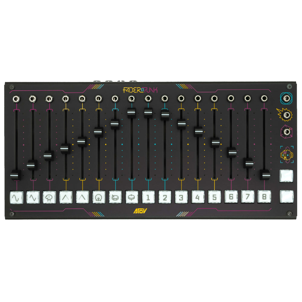 AtoVProject Faderpunk - 16 Channels Midi/Cv Controller