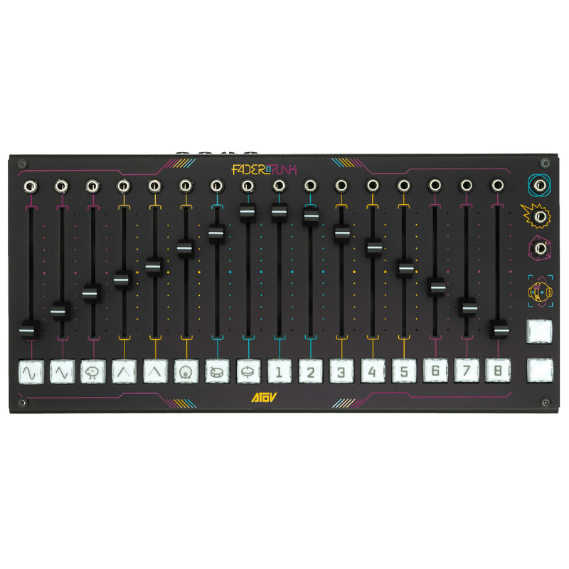 AtoVProject Faderpunk - 16 Channels Midi/Cv Controller