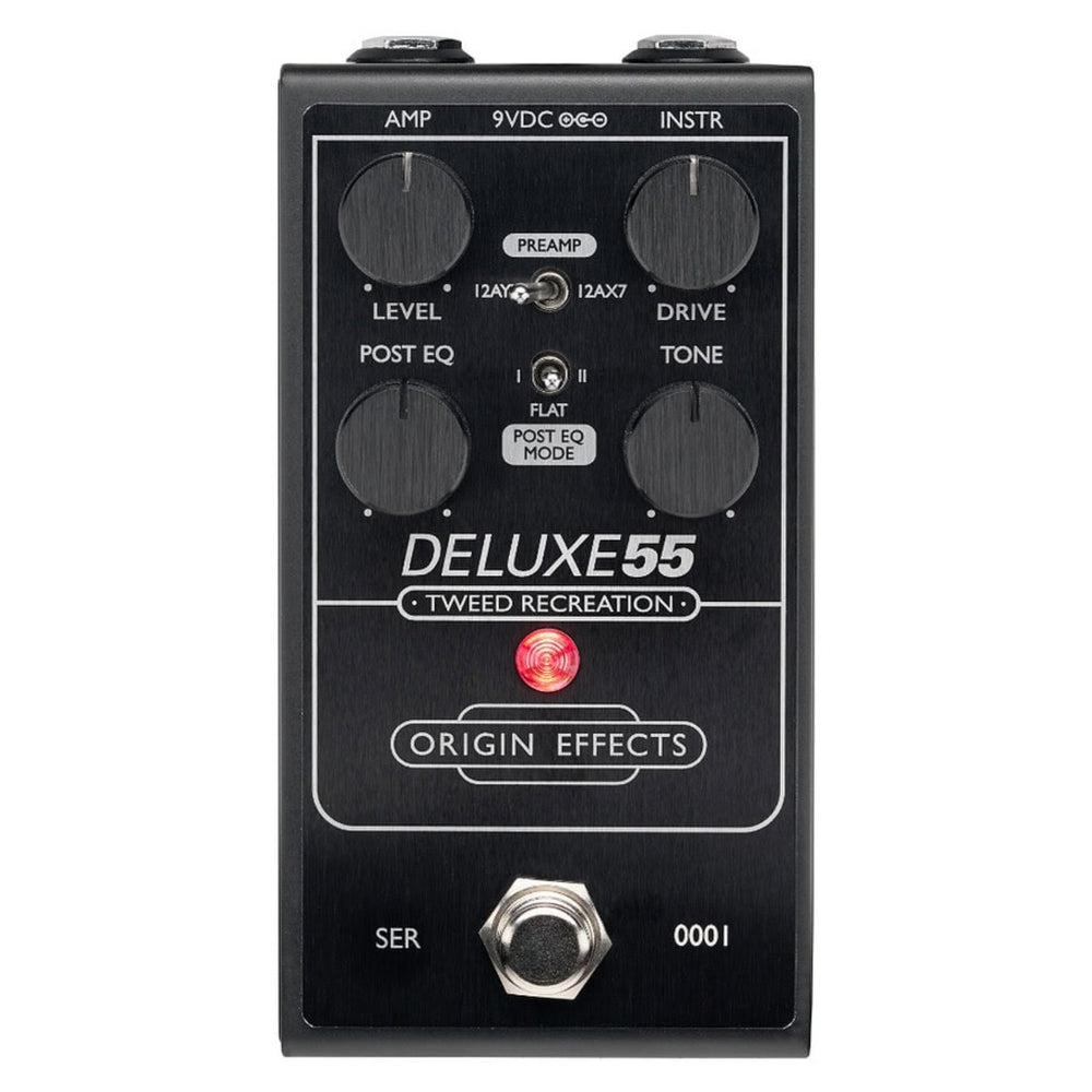 Origin Effects Deluxe55 Tweed Recreation Pedal Black Edition