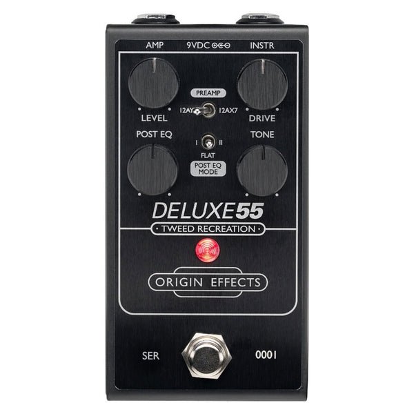 Origin Effects Deluxe55 Tweed Recreation Pedal Black Edition