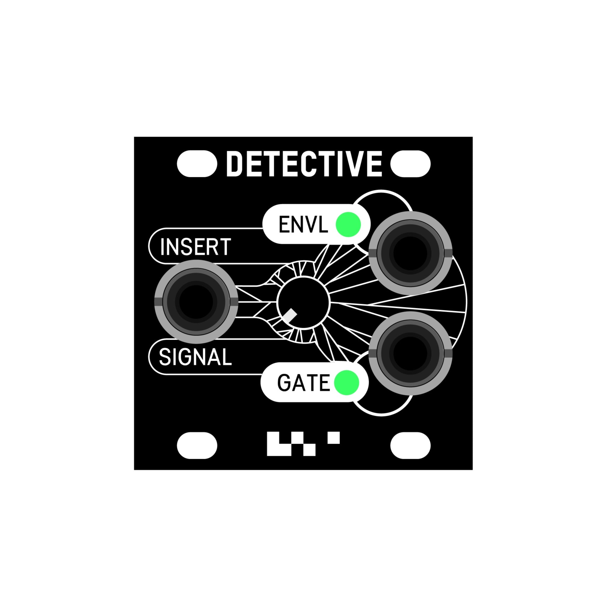 Koma Elektronik Detective 1U - Envelope Follower Module