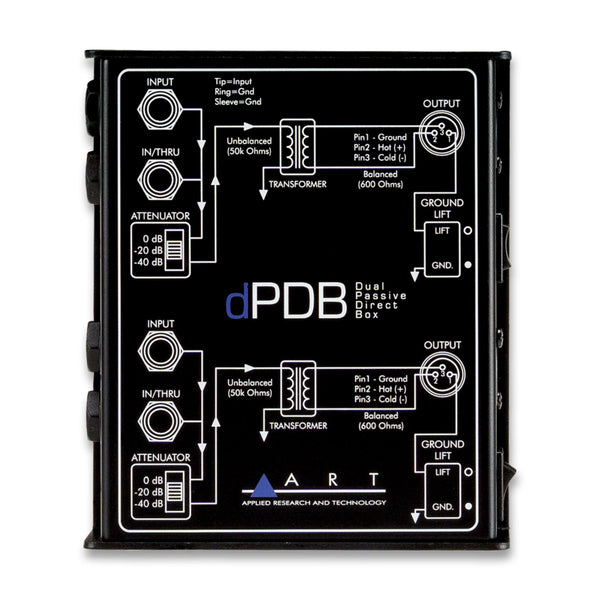 Art Pro Audio DPDB Dual Passive Direct Box