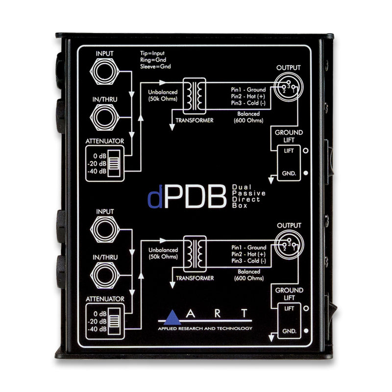 Art Pro Audio DPDB Dual Passive Direct Box