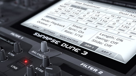 Synapse Dune 3 Vst/Au/Aax - VST/AU/AAX Virtual Analog Synthesizer plug-in