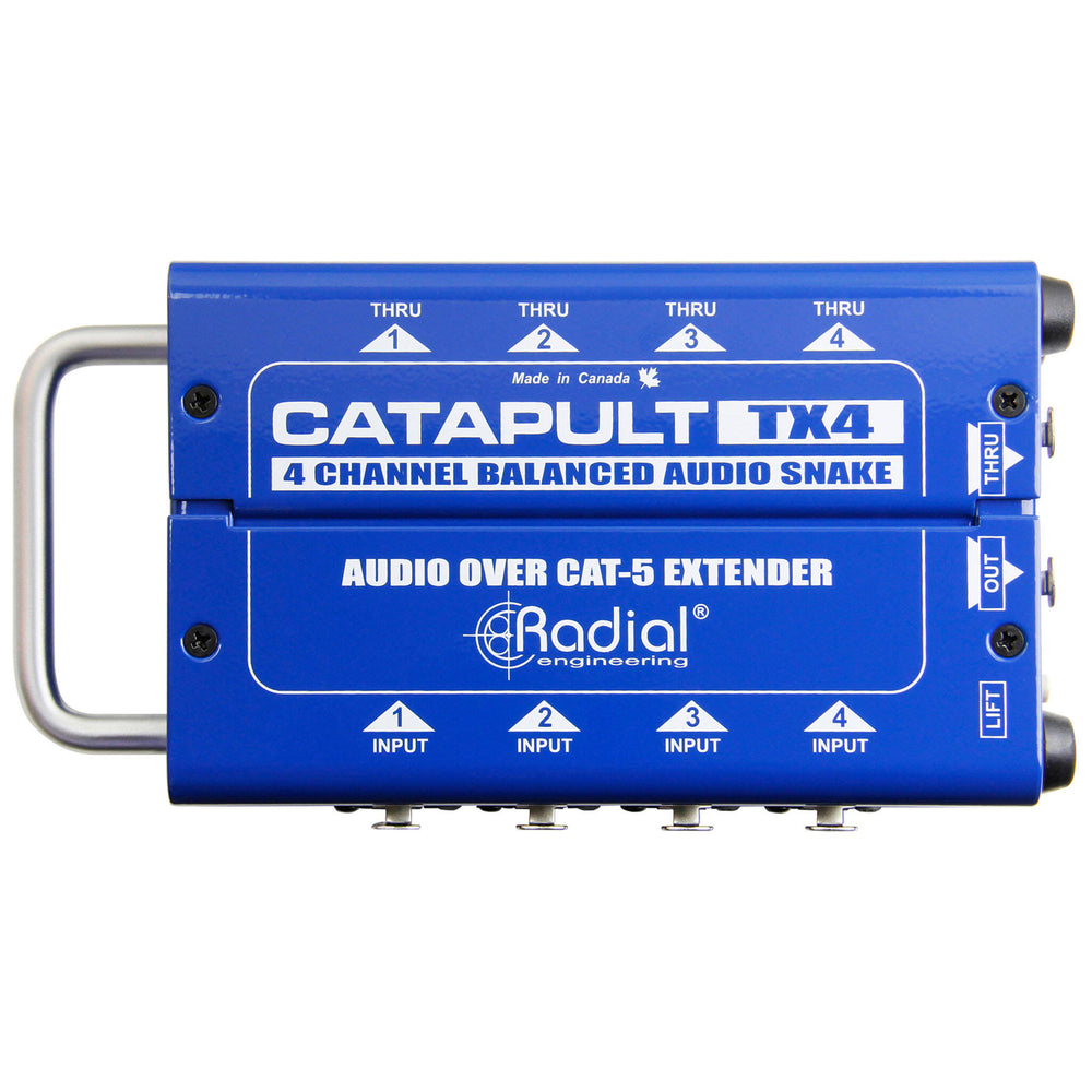 Radial Catapult TX4 4-Ch Audio Snake Transmitter