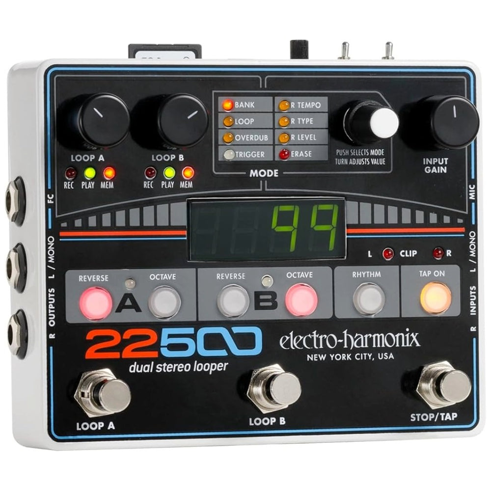 Electro-Harmonix 22500 Dual Stereo Looper Pedal