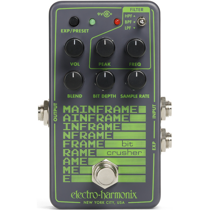 Electro-Harmonix Mainframe Bit Crusher Pedal