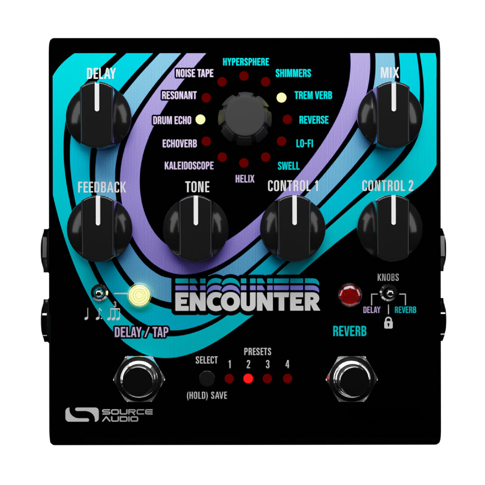Source Audio SA264 Encounter Ambient Delay+Reverb Pedal