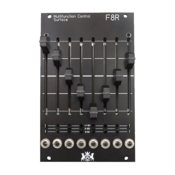 Michigan Synth Works F8R Fader Bank - Black