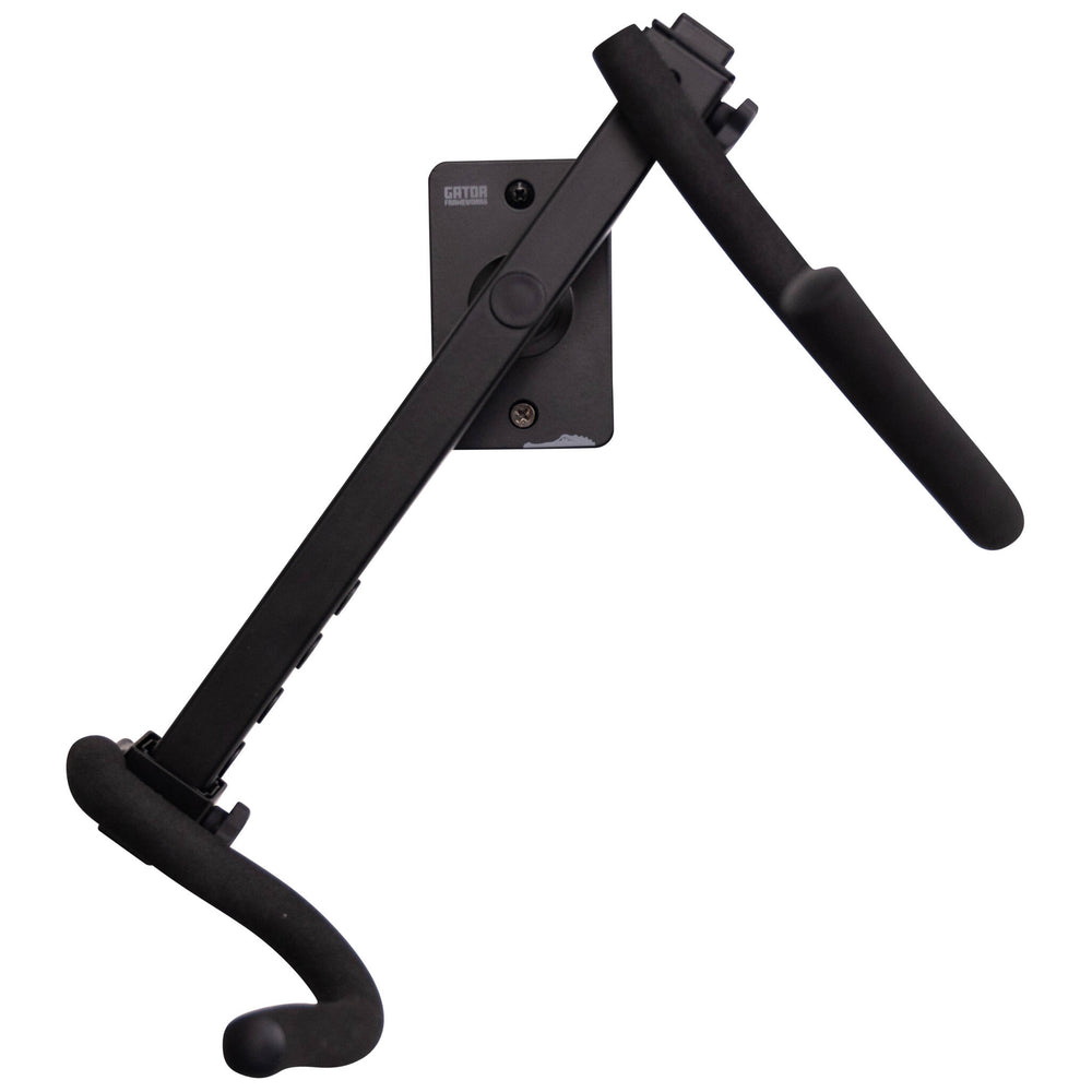 Gator GFW-SAXHNGR-BLK Wall Hanger For Alto / Tenor Saxophone