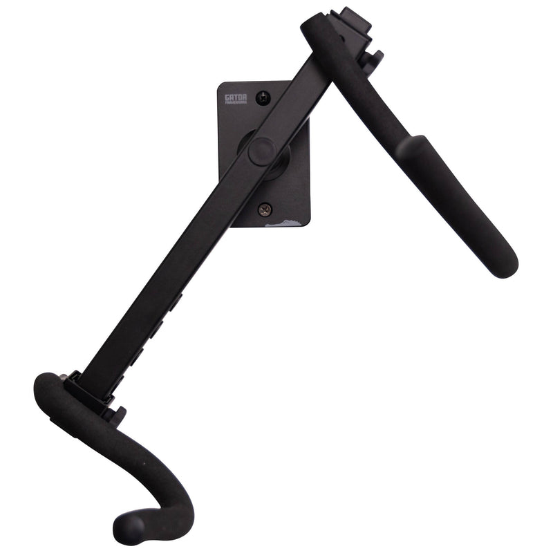 Gator GFW-SAXHNGR-BLK Wall Hanger For Alto / Tenor Saxophone