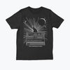 Cats On Synthesizers In Space -  Glow T-Shirt - XXL