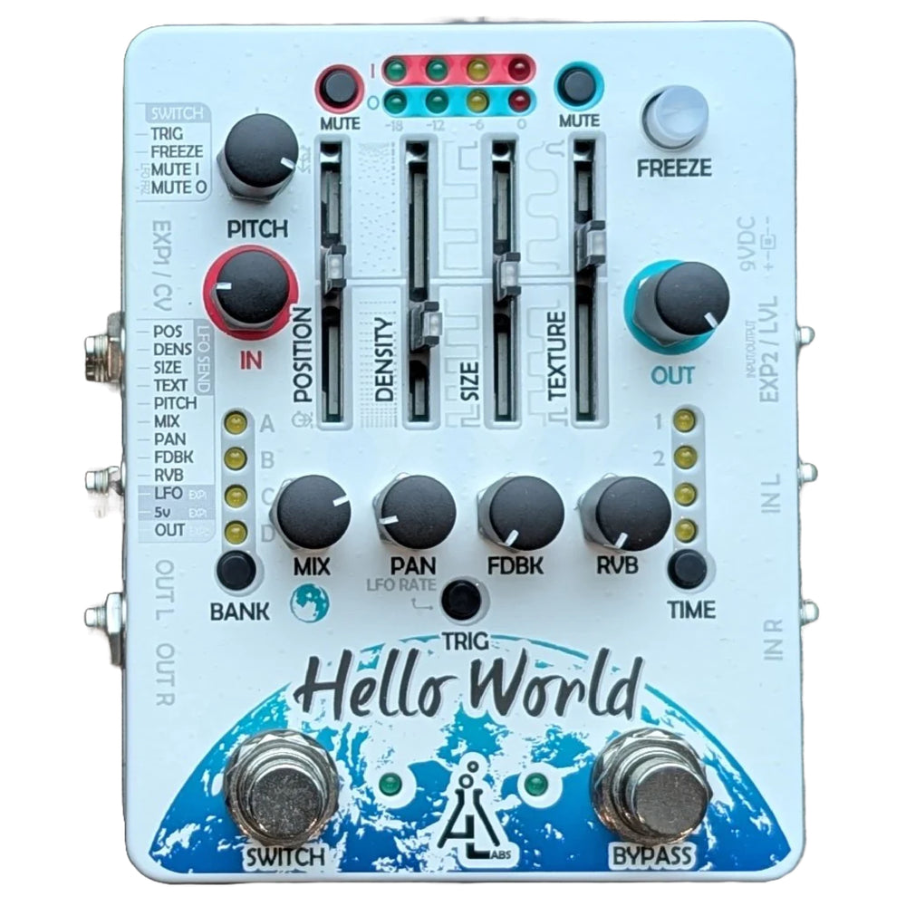 After Later Hello World Granular Sampling Pedal