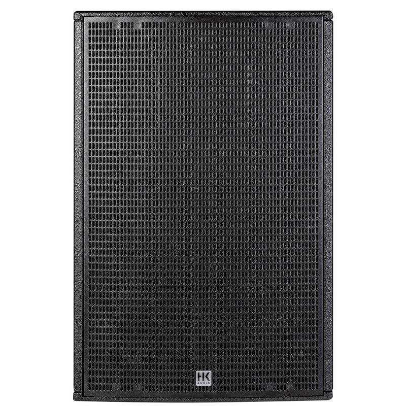 HK Audio FINEO FO 15 BLK 15" Two-Way Passive Installation Loudspeaker, 1000W, 8 Ohms