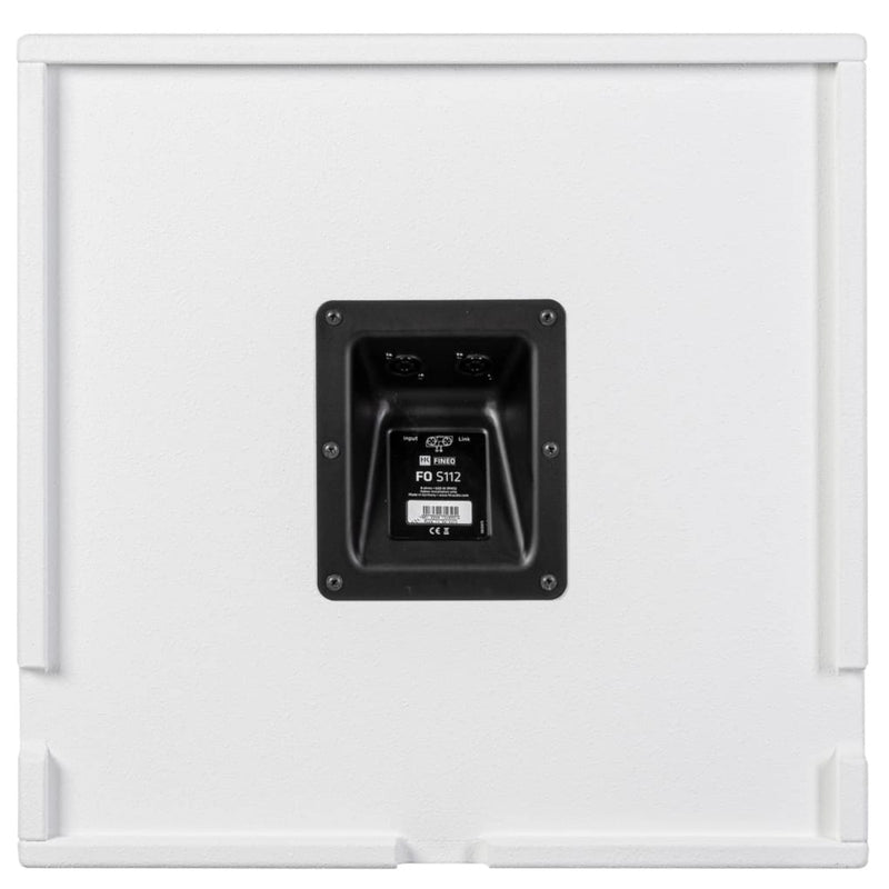 HK Audio FINEO FO S112 WHT 1x12" 1200W Bass Reflex Passive Subwoofer