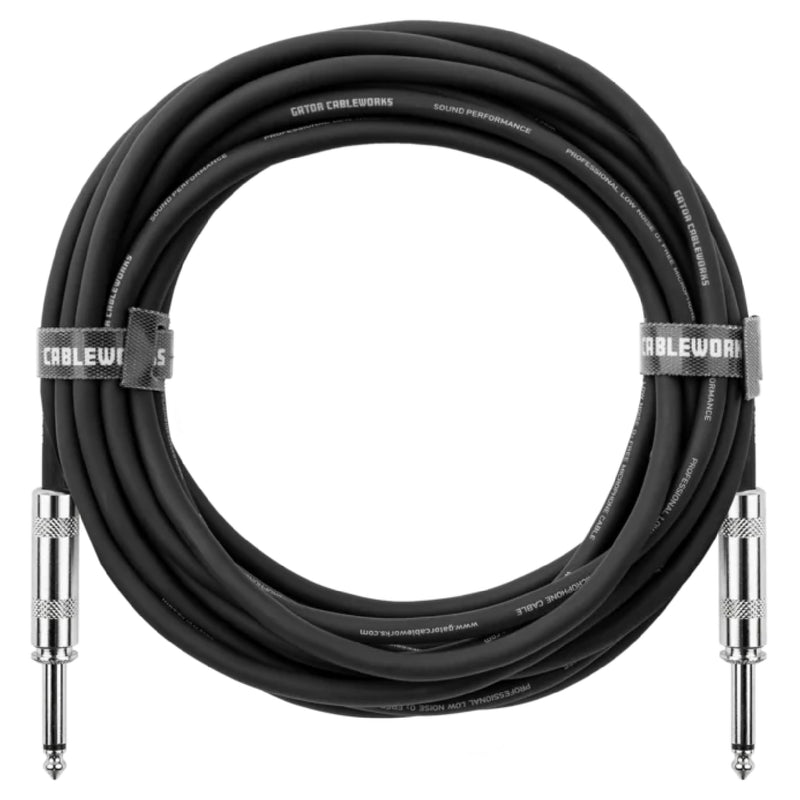 Gator GCWC-INS-10 Strt To Strt Instrument Cable 10Ft