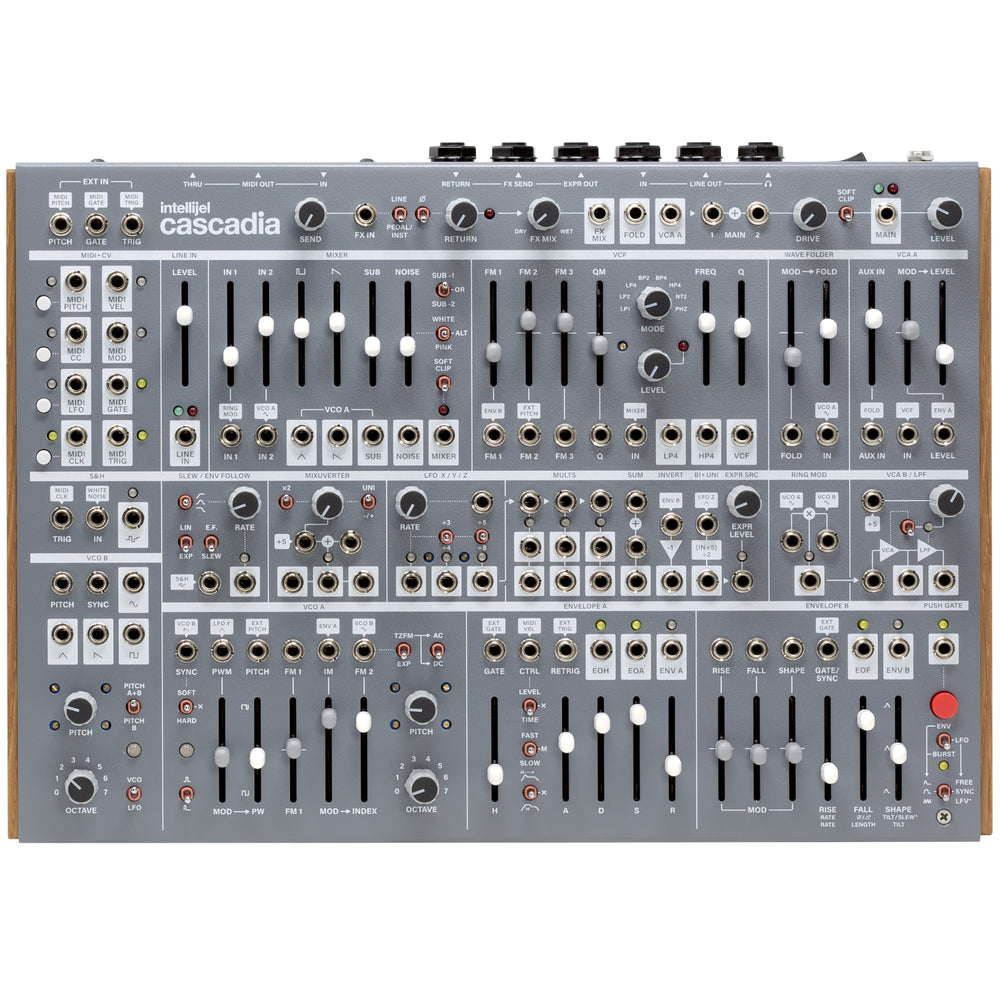Intellijel Cascadia Desktop Semi-Modular Synth Dark Grey