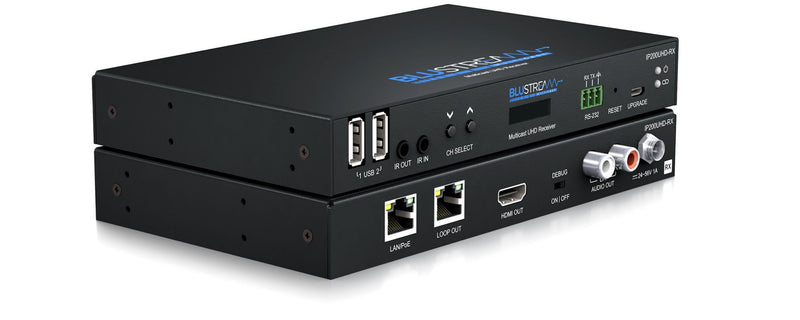 Récepteur AVoIP Blustream IP200UHD-RX 10 Gbit/s
