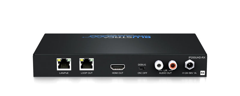 Récepteur AVoIP Blustream IP200UHD-RX 10 Gbit/s