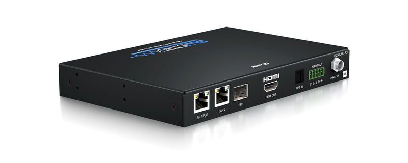 Blustream IP250UHD-RX 10Gbps AVoIP Receiver   w/Dante