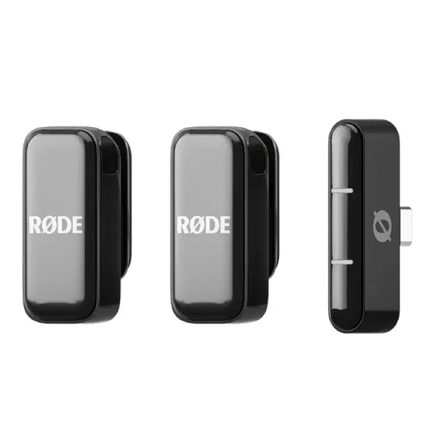 Rode Ultra-Compact Dual Wireless Mic Kit Lightning Black