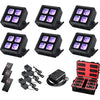 JMAZ Mad Par 4IP RGBWA+UV Battery LED Light 6-Pack