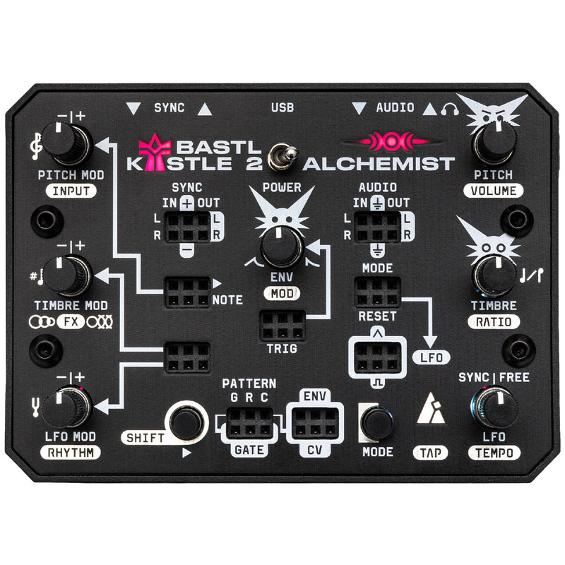 Bastl Instruments Kastle 2 Alchemist - Hybrid Synthesizer