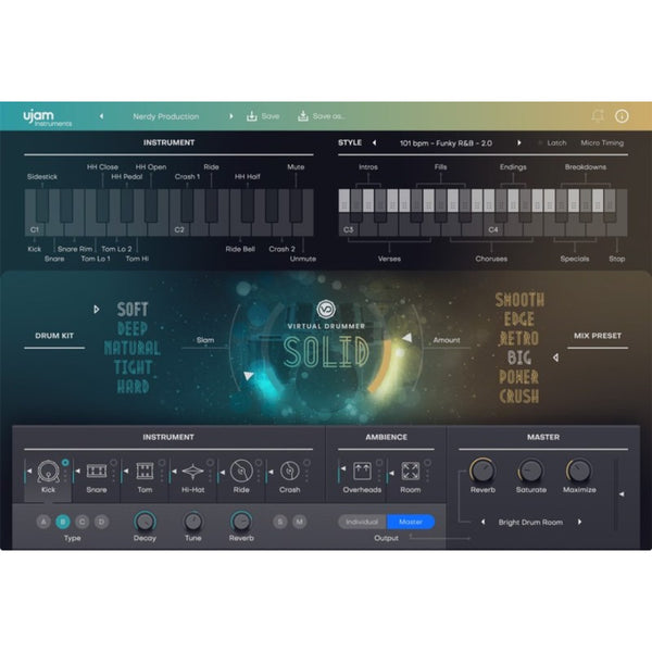 UJAM Virtual Drummer SOLID 2 Upgrade