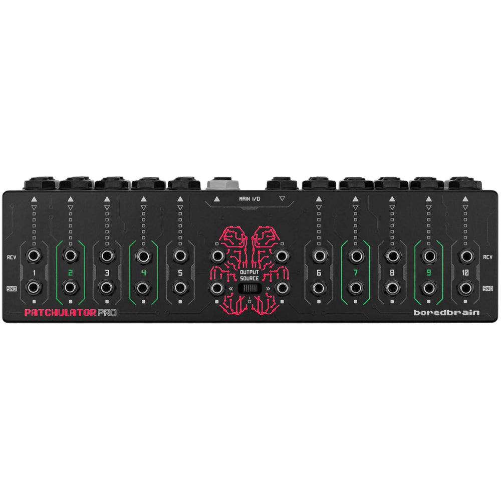 Boredbrain Patchulator Pro 10-Channel Pro Fx Patchbay