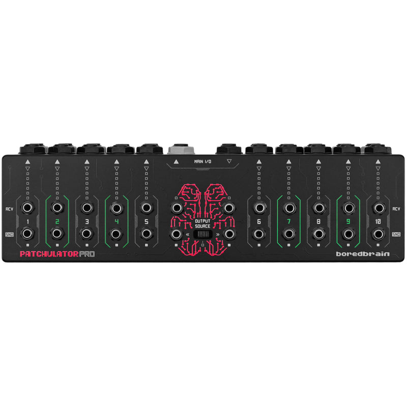 Boredbrain Patchulator Pro 10-Channel Pro Fx Patchbay