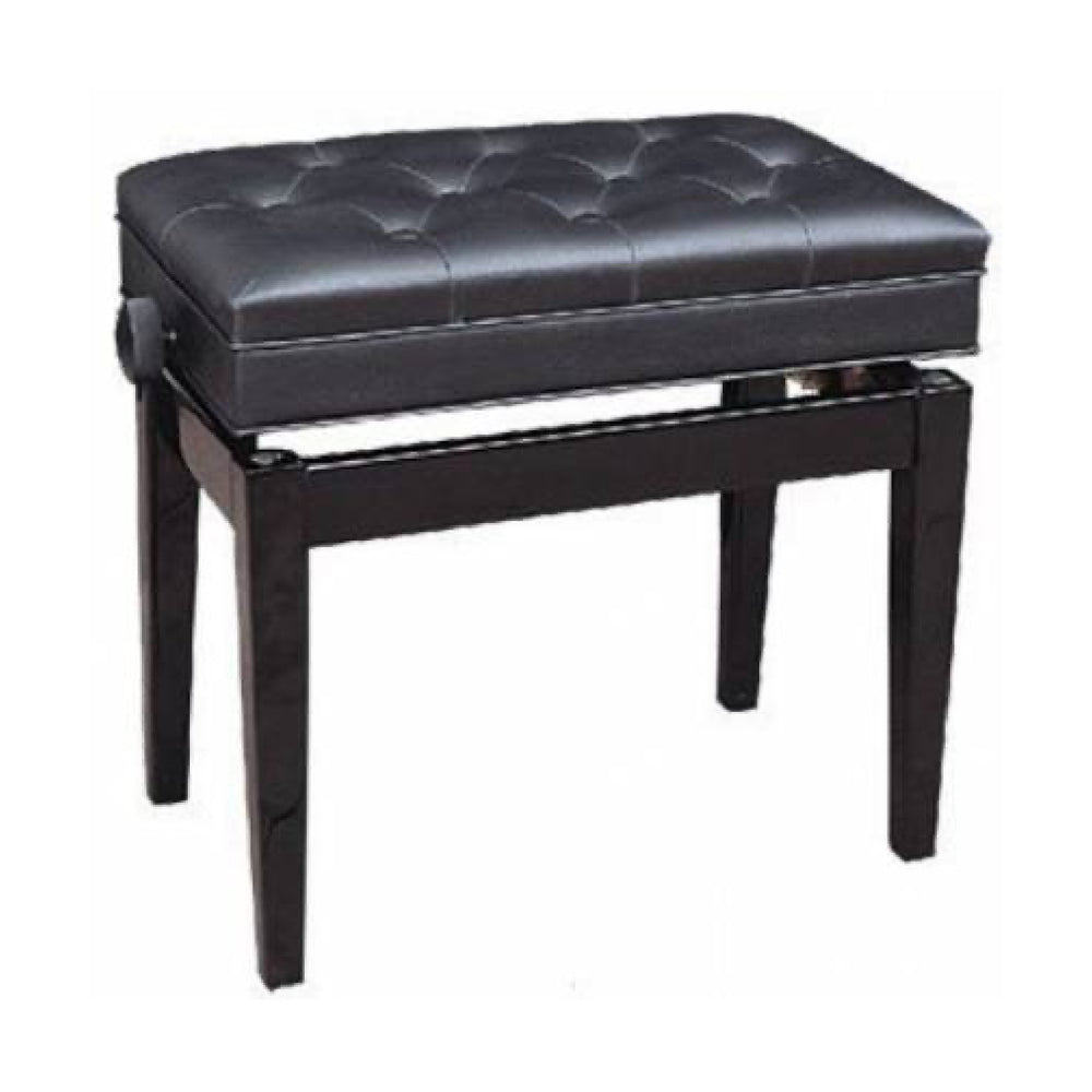 Banc de piano en similicuir rembourré réglable Profile PPB-301C