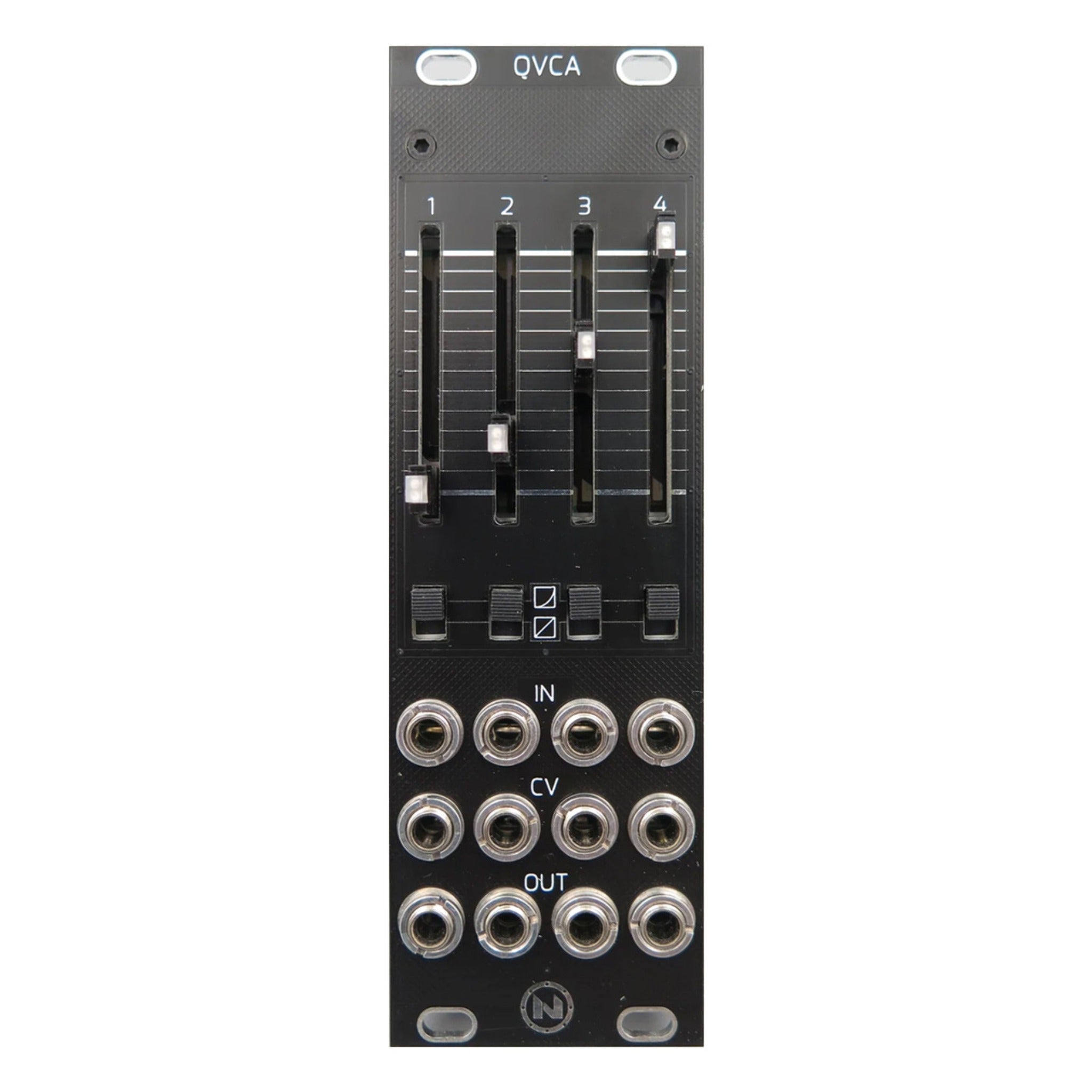 Qvca Neutron Sound QVCA - Quad VCA Module - Black