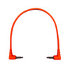 Câble patch Eurorack Tendrils coudé à droite 20 cm Rouge Lot de 6