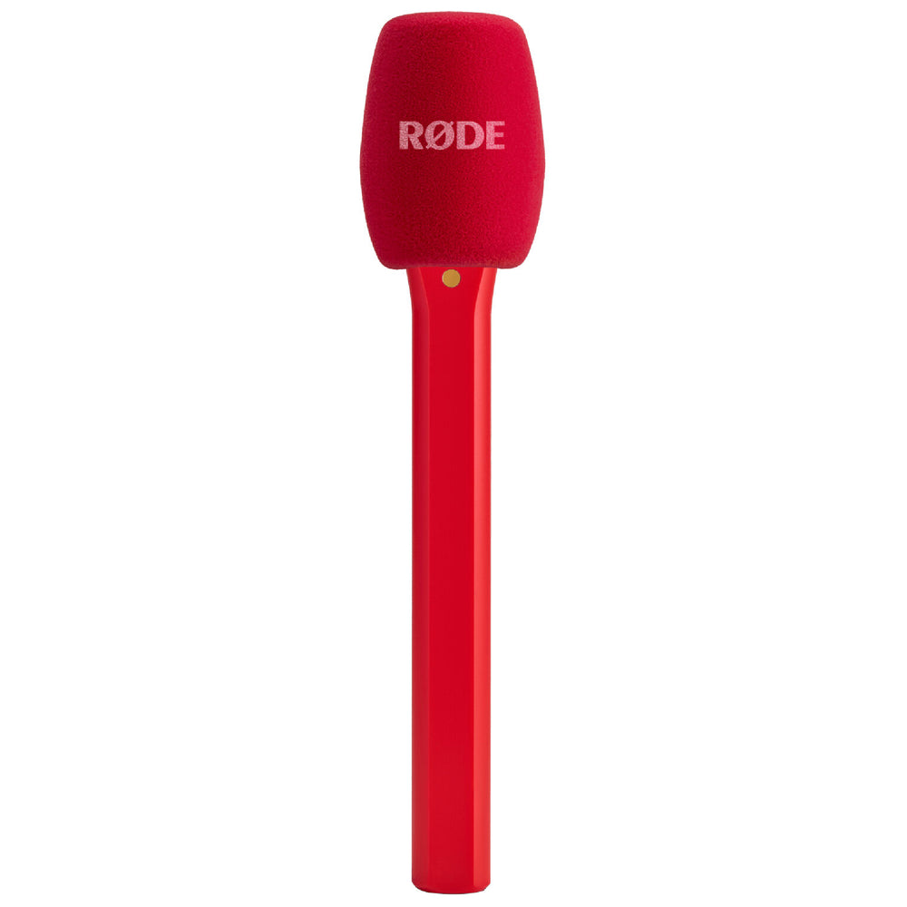 Rode Interview Micro Handheld Mic Adapter for Wireless Clip-On Transmitter - Red